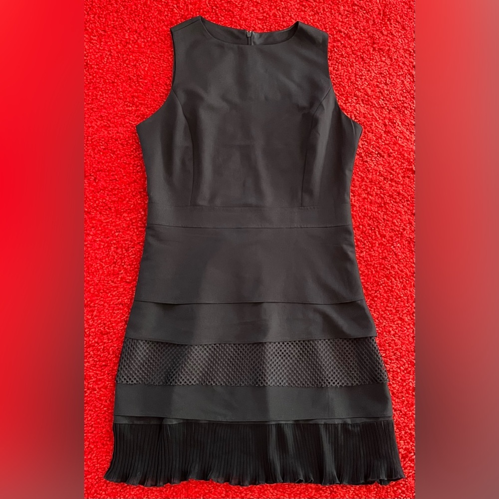 Black cocktail dress